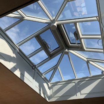 Timber Roof Lantern With Panelled Aperture Timber Roof Roof Lantern Roof Light