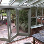 Painted bi fold doors bi-fold double glazed