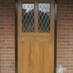 Oak Double Glazed Door