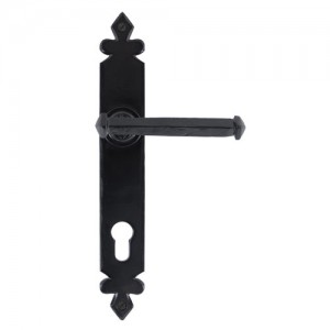 Antique Tudor Lever multi-point door handle black
