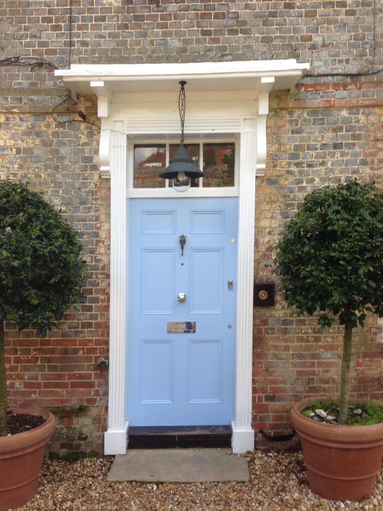 Grey, Black or blue timber doors? - Medina Joinery