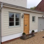 Wooden door Hardwood cladded oak lantern roof