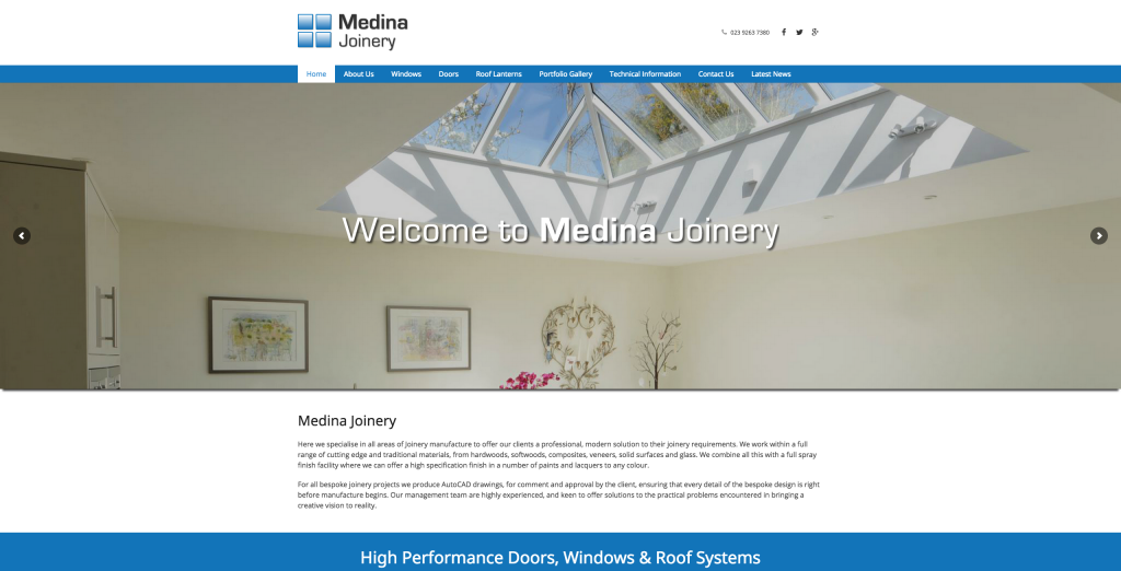 Timber Roof Lantern painted white