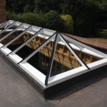 framed Roof Lantern Wooden Timber glazing lights