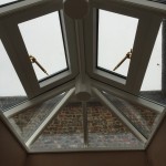 Timber Roof Lantern opening windows vents hardwood