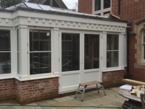 Accoya Classic Conservatory painted white