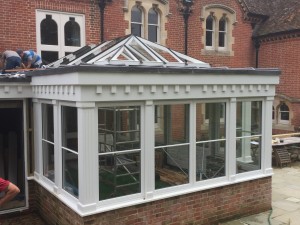 Accoya Classic Conservatory painted white