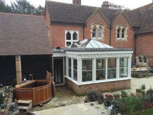 Accoya Classic Conservatory painted white