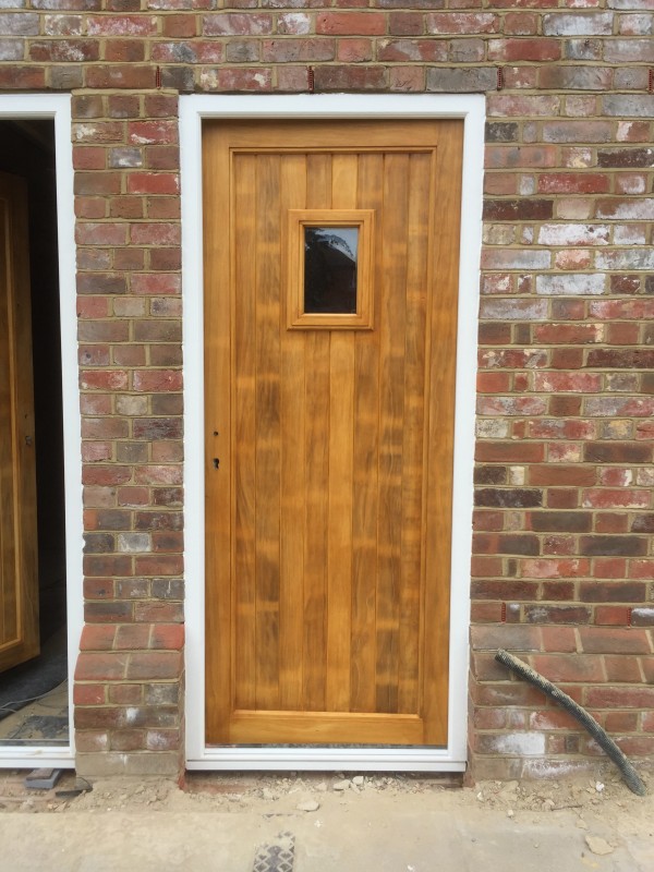 Accoya hardwood front door Medina Joinery