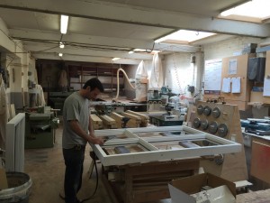Medina Joinery Workshop weather seal window manufacture