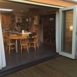 Bifold doors Accoya oak painted painted