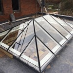 Timber Roof Lantern assembly