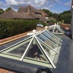 Accoya Roof framed roof Lantern windows oak