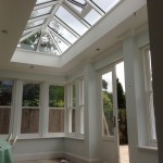 Timber Roof Lantern accoya windows oak