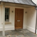 Oak timber wooden front door doors