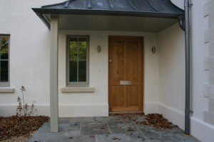 Panelled Oak Front Door