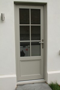 Accoya painted Side Door