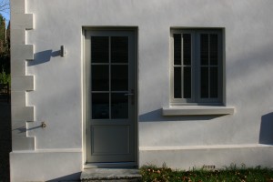 Painted Accoya Door and window