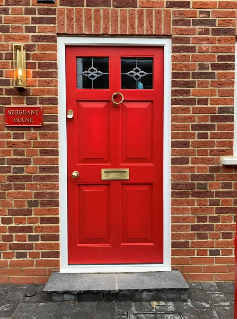 Grey, Black or blue timber doors? - Medina Joinery