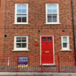 Red Accoya Front door entrance timber