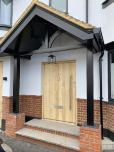 Accoya Front door wooden timber entrance