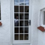 Accoya door timber side entrance glass georgian