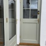 Accoya doors F&B painted French Grey Hampshire