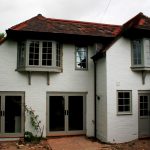 Accoya rear door windows french doors patio