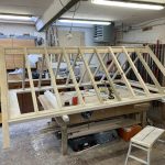 Building a timber Roof Lantern in workshop