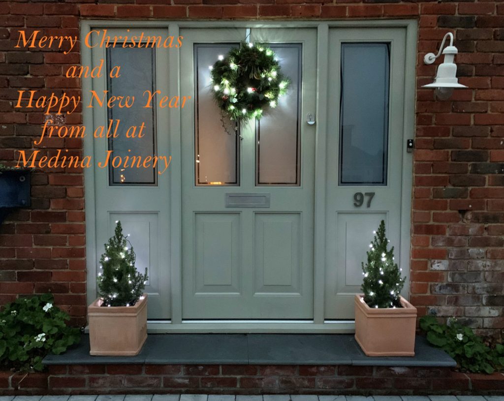 Merry Christmas Happy New Year Medina Accoya