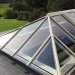 Timber Roof Lantern Flat roofs Lights