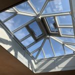 Timber Roof Lantern with panelled aperture