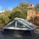 Timber gable end roof lantern Light Skylight