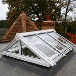 Timber gable end roof lantern