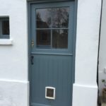 Timber stable door Accoya rear doors