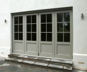 folding doors Bifold timber patio