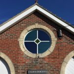 Round Accoya casement window Church Hall