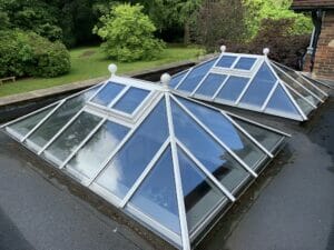 Timber Roof Lanterns Skylight RoofLight ball finials