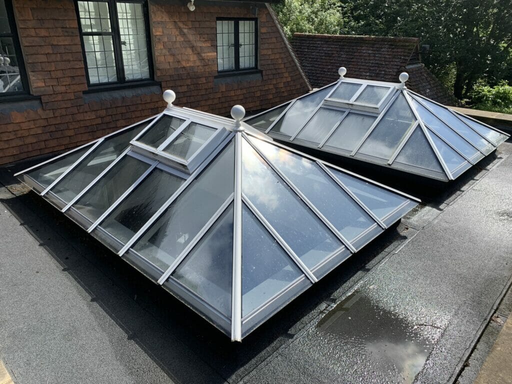Timber Roof Lanterns Skylight RoofLight ball finials