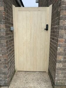 Accoya gate hardwood timber