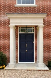 Timber front door Accoya