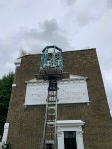 Octagonal Timber Roof Light Installation