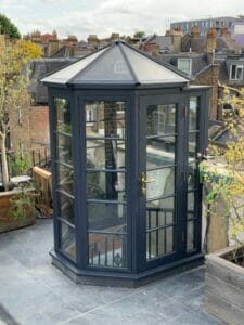 Octagonal Timber Roof Lantern Installed