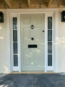 Accoya Front entrance door sidelights