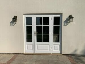 Accoya timber glazed door windows window sidelight