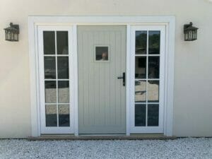 Accoya timber Front door sidelights